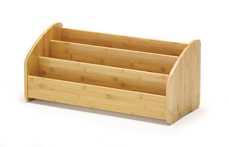 BBD01 Bamboo book display rack