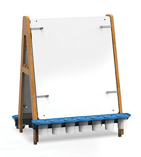 BPC02 Double-sided bamboo painting easel