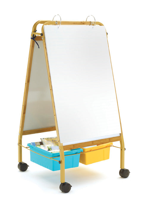 ELS2-S Bamboo Early Learning Station with Vibrant Bins
