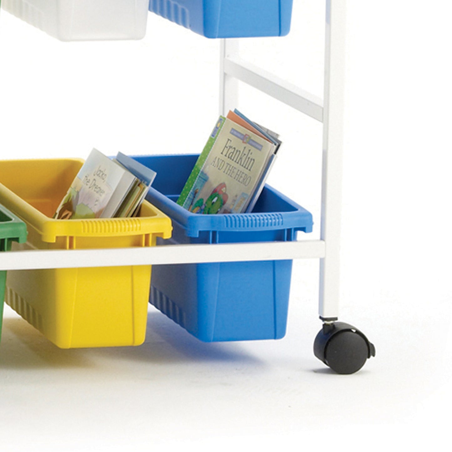 BB005-18 Book trolley 18 Bins