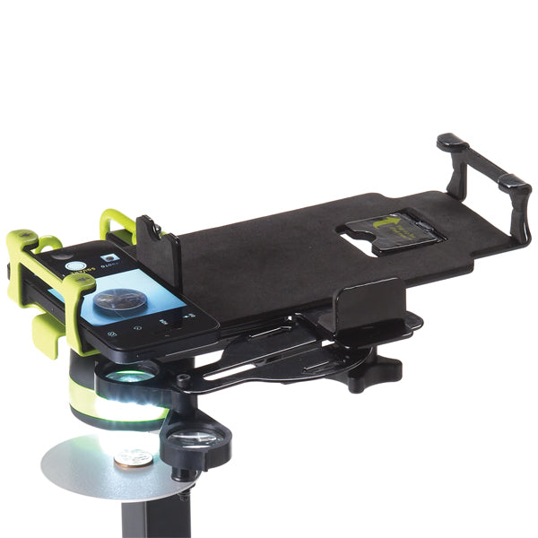 DCS6 "Dewey" iPad Stand with Microscope and LED Light