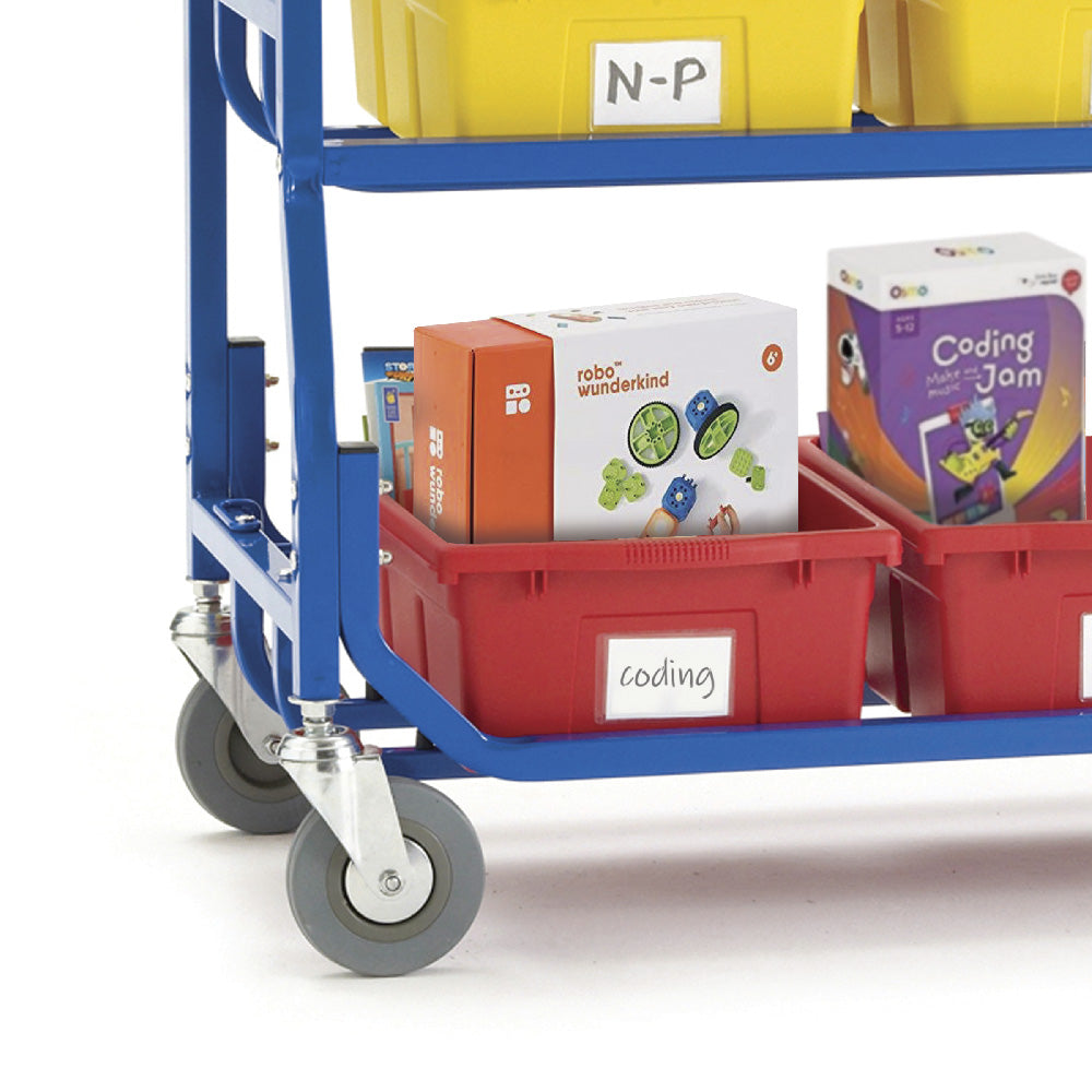 LW430 Bookshelf on wheels