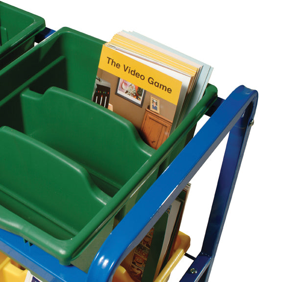 LW430 Bookshelf on wheels