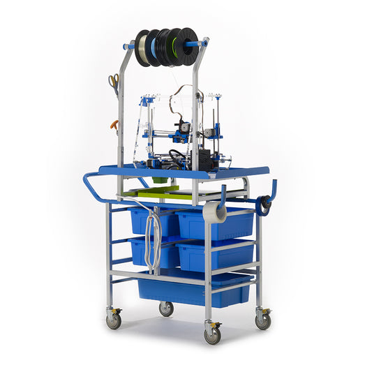 TD5000 Chariot pour imprimante 3D Deluxe - Ensemble de bacs 1