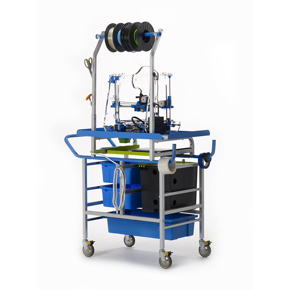 TD5001 Deluxe 3D Printer Cart - 2 Tray Set