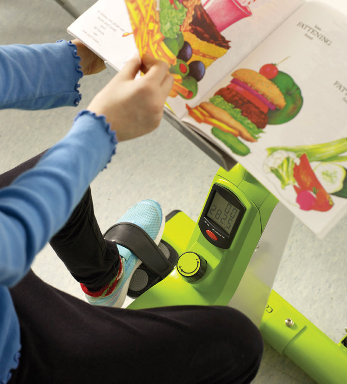 SCC100 Classroom Self-Regulating Bike - Kindergarten to 2nd Grade - With Work Surface