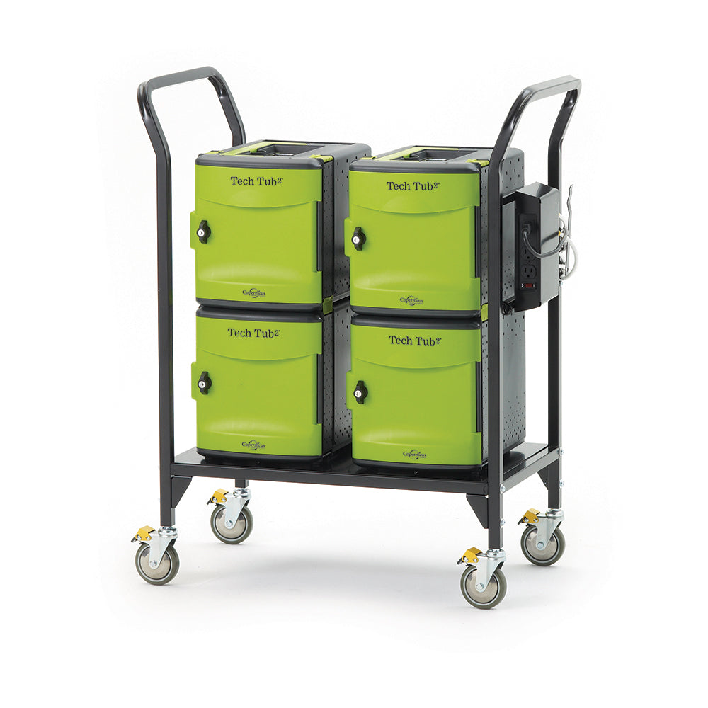FTT724 “Tech Tub2” Deluxe Cart - 24 shelves