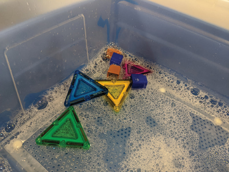 SAN-TUB1 Cleaning Bin Set for Handling Objects