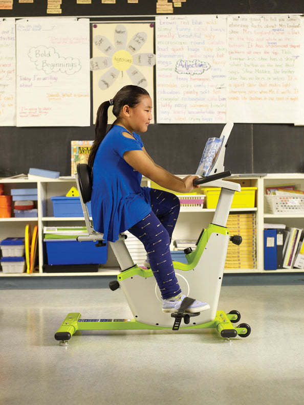 SCC100 Classroom Self-Regulating Bike - Kindergarten to 2nd Grade - With Work Surface