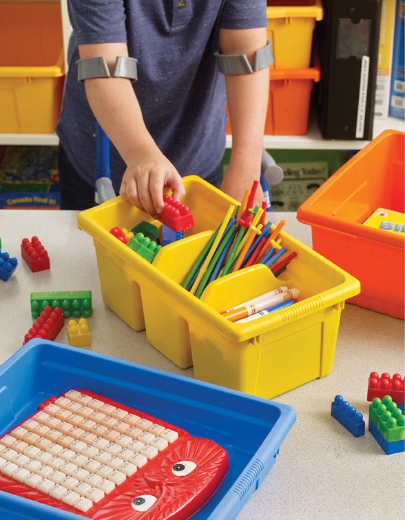 BB005-DTP Book Cart - Deluxe Bins