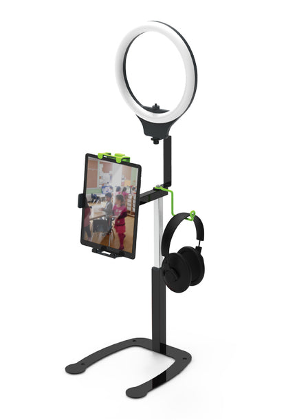 DCS7 “Dewey” iPad Video Recording Stand with Ring Light