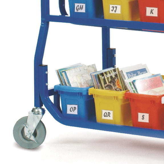 LW430-18 Bookshelf on wheels