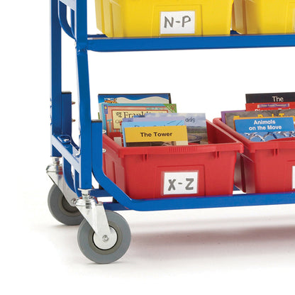 LW430 Bookshelf on wheels